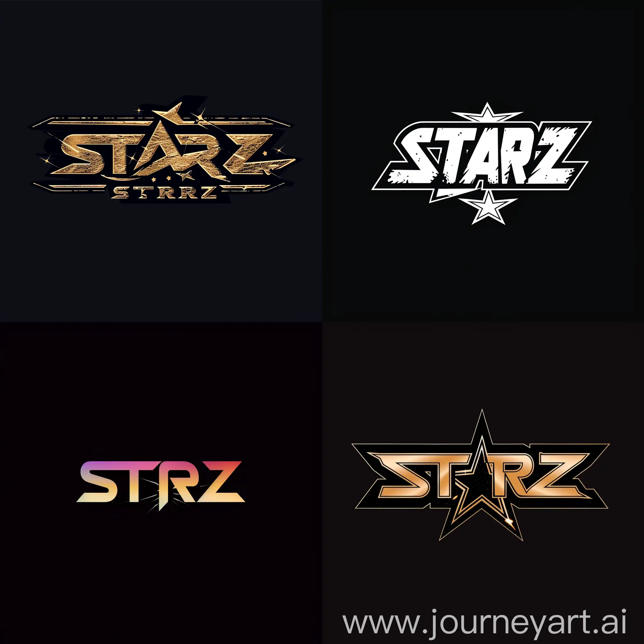 Unique-STARZ-Clothing-Brand-Logo-with-Cosmic-Elegance