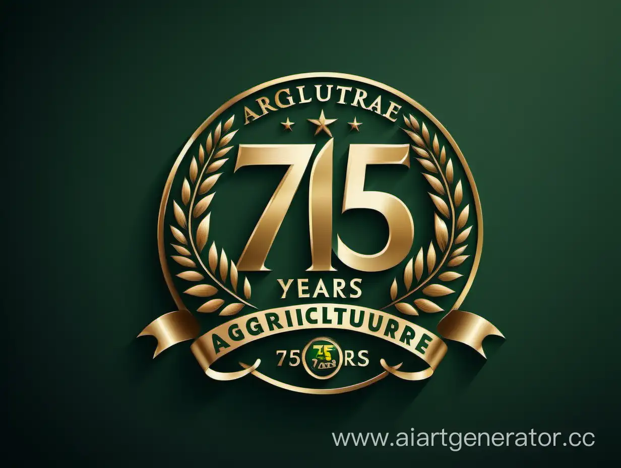 Celebrating-75-Years-of-Agricultural-Legacy-Vibrant-Logo-Design