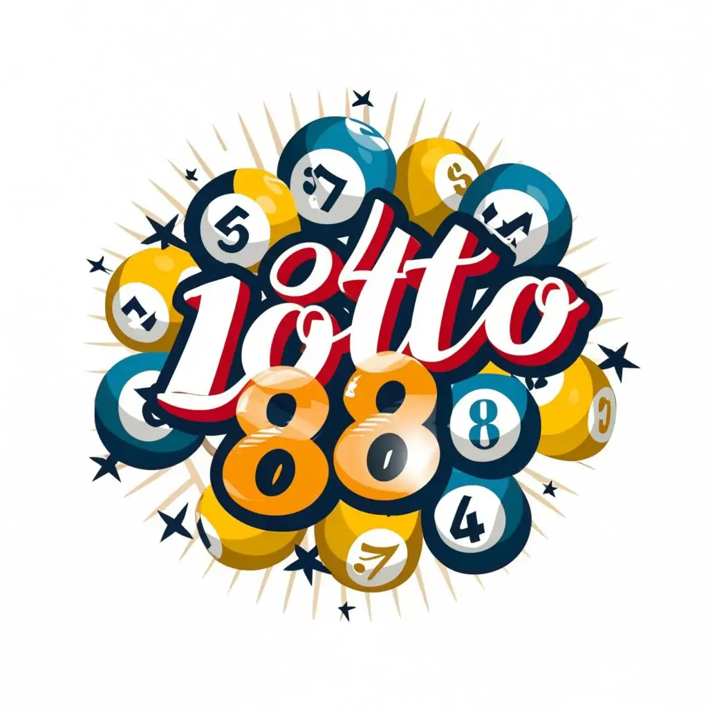 logo, All Bets All Numbers, with the text "lotto88", typography, be used in Entertainment industry