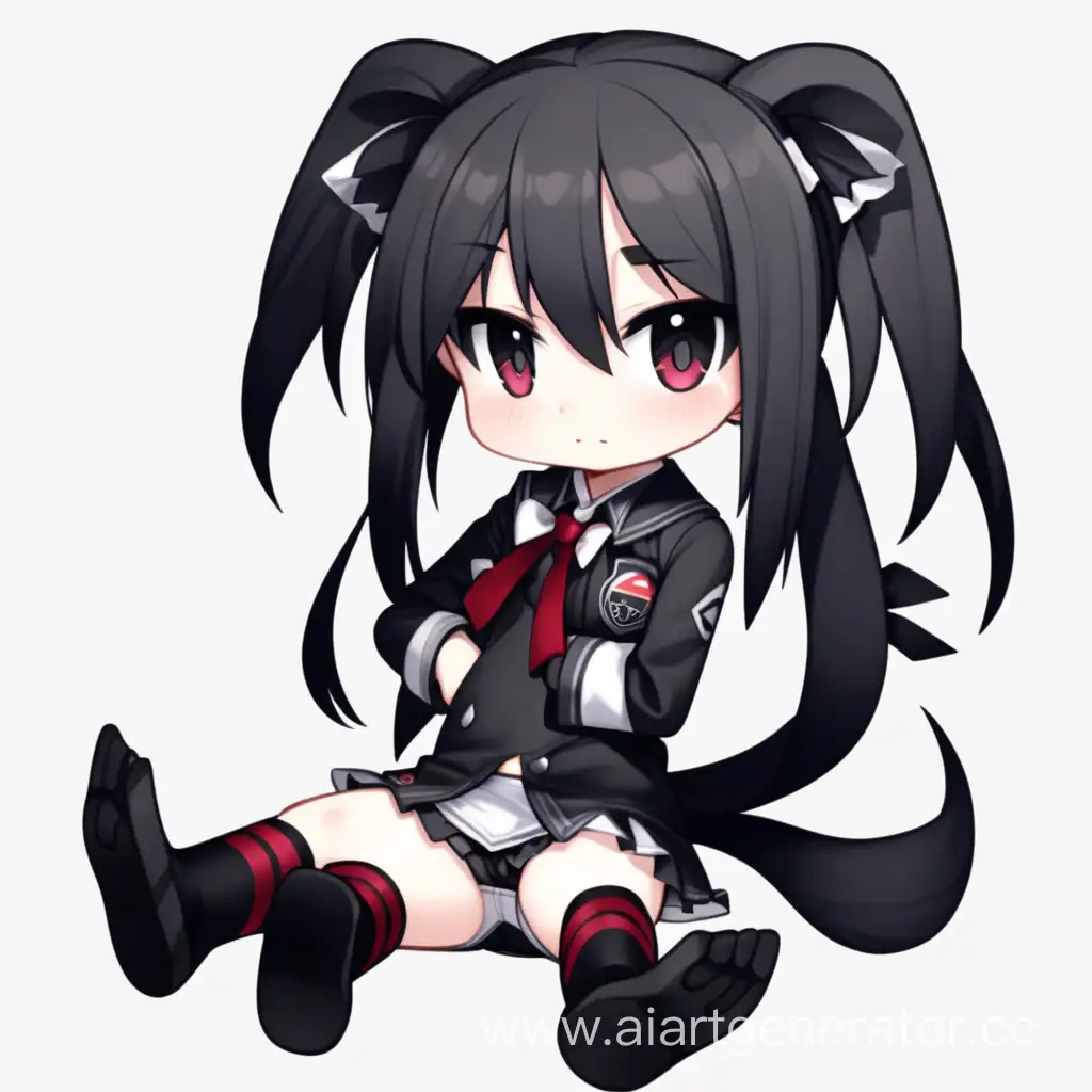 Adorable-Chibi-Character-with-Torn-Stockings-and-Tails