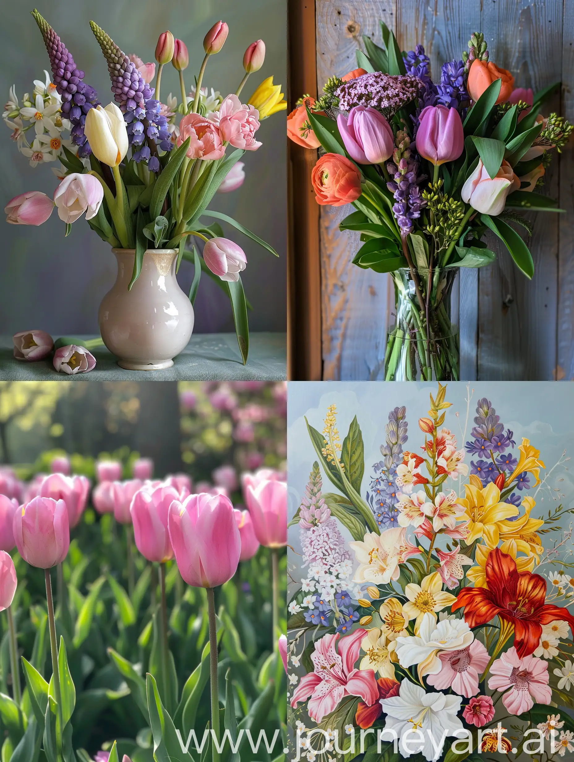 Vibrant-Spring-Flowers-Blooming