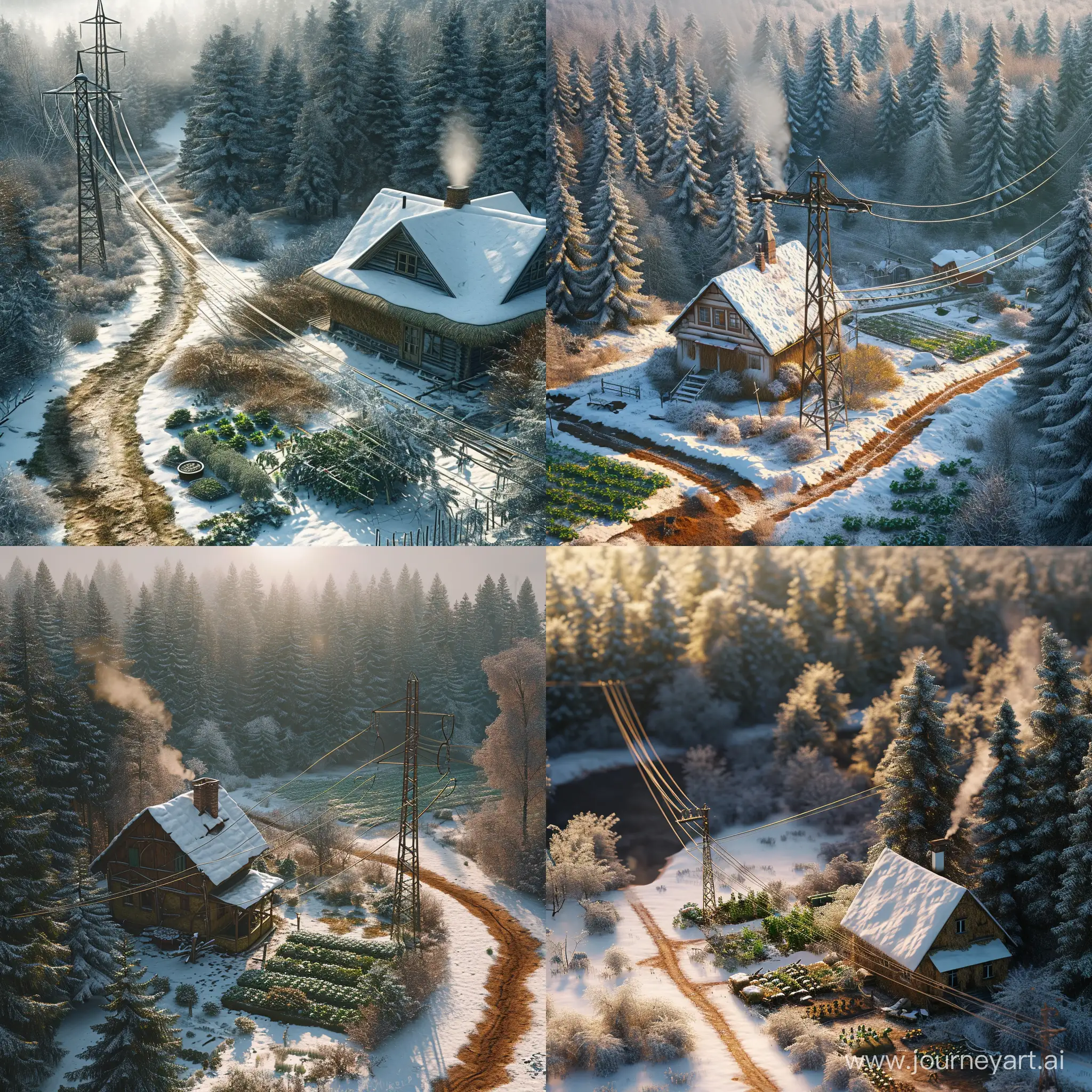 SnowCovered-Village-Retreat-Cozy-House-in-a-Winter-Wonderland