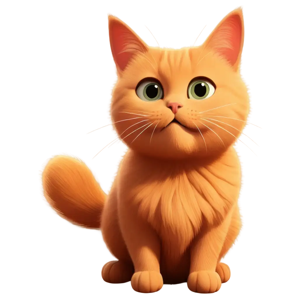 Adorable-Cartoon-Cat-PNG-Enhancing-Online-Presence-with-HighQuality-Imagery