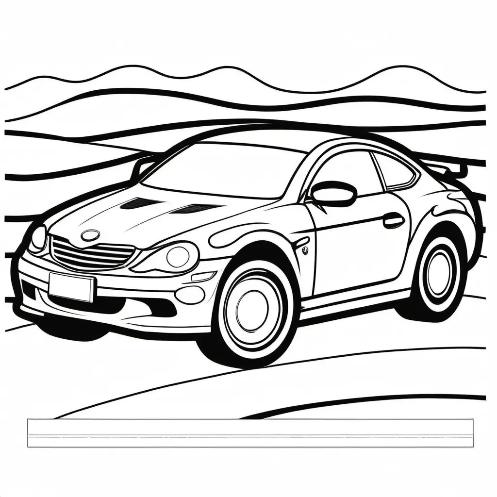 Simple-Car-Coloring-Page-for-Kids-on-White-Background