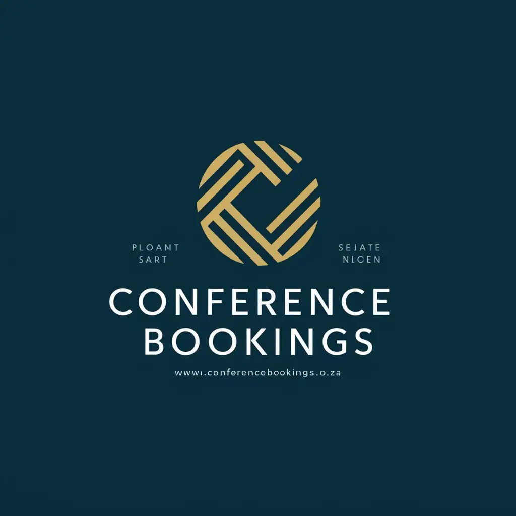 LOGO-Design-For-Conference-Bookings-Modern-Monotone-Emblem-for-Online-Booking-Platform