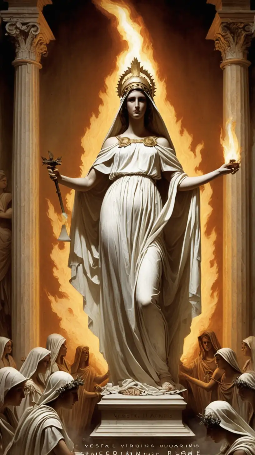  "Vestal Virgins: Guardians of Sacred Flame in Ancient Rome"