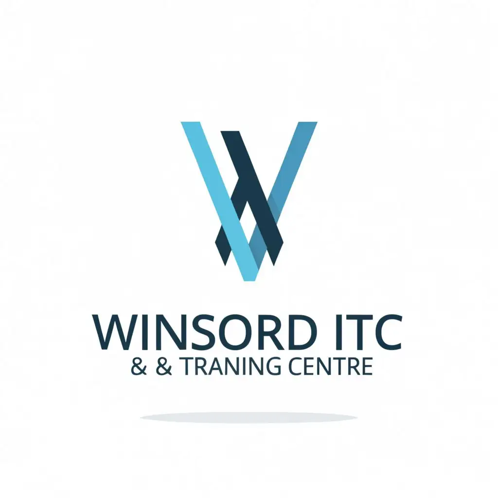 a logo design,with the text "Winsford ITC & Training Centre", main symbol:Winsford logo,Moderate,be used in Technology industry,clear background