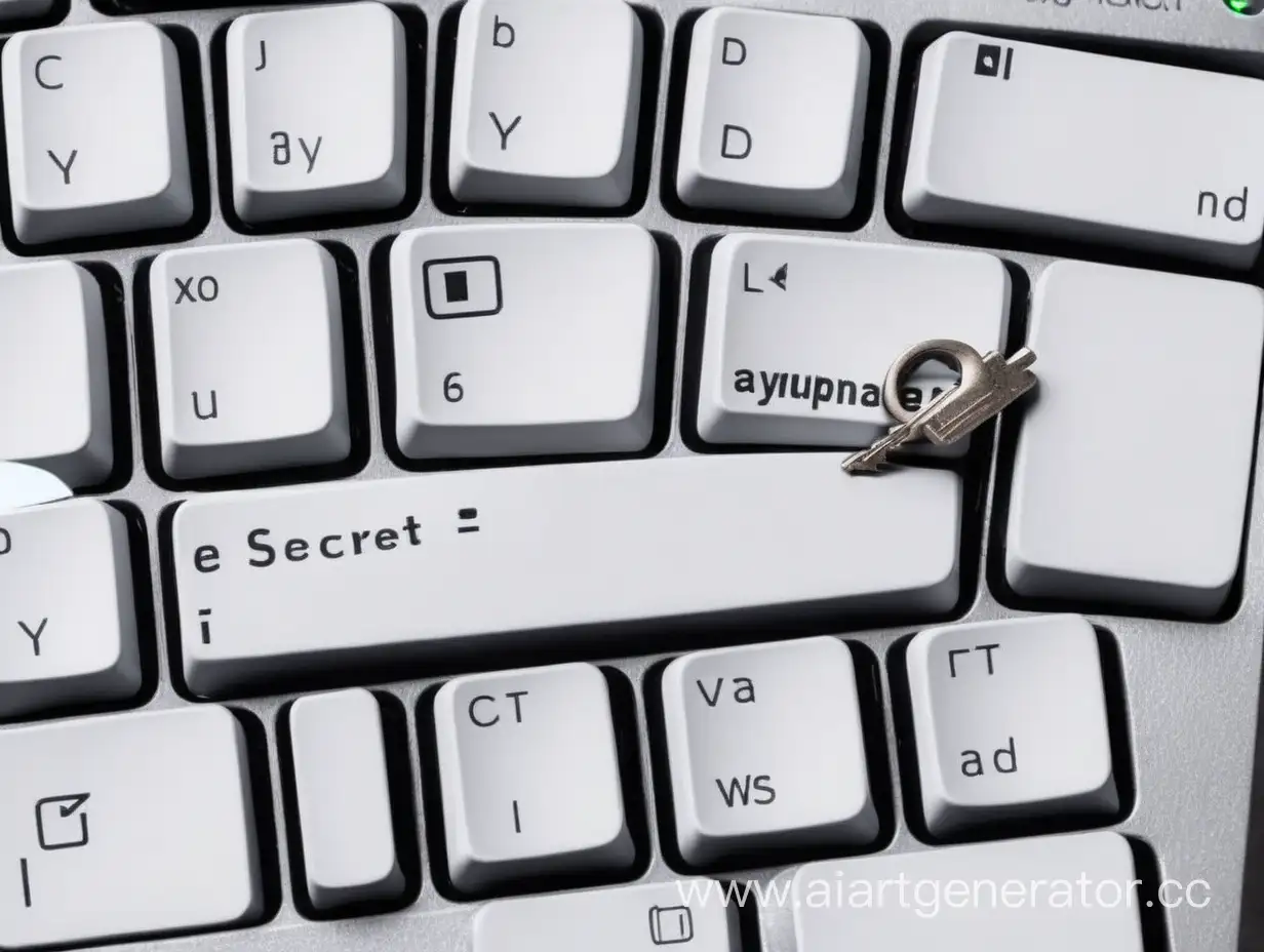 cделай клавиатуру только с одной клавишей секрет 