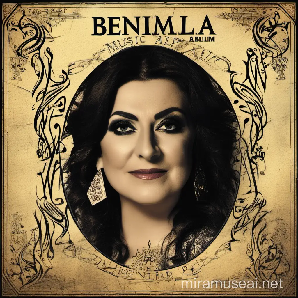 BENMLA ALP Music Album Artwork Fusion of Melodies and Emotions
