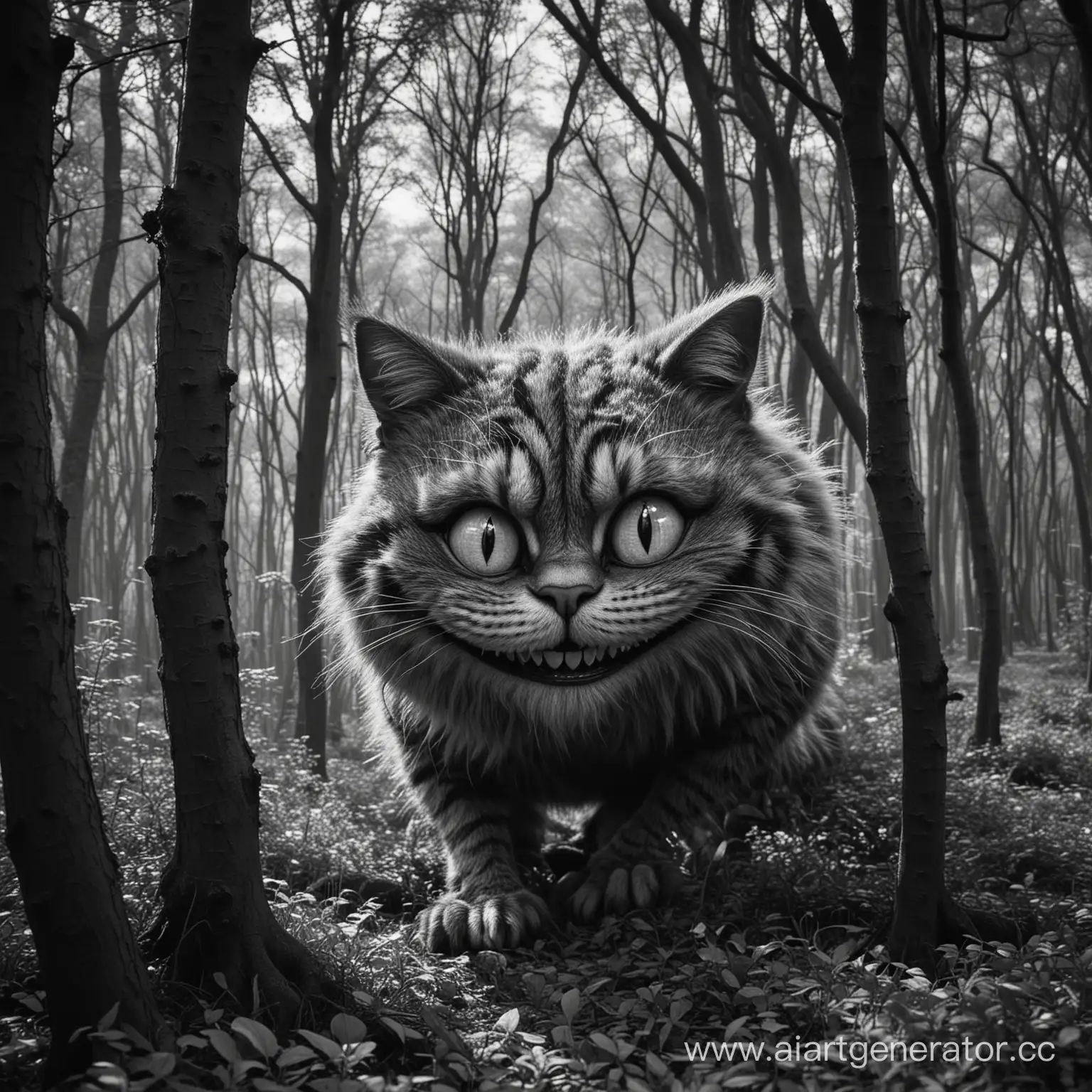 Enchanting-Cheshire-Cat-in-Wonderland-Woods