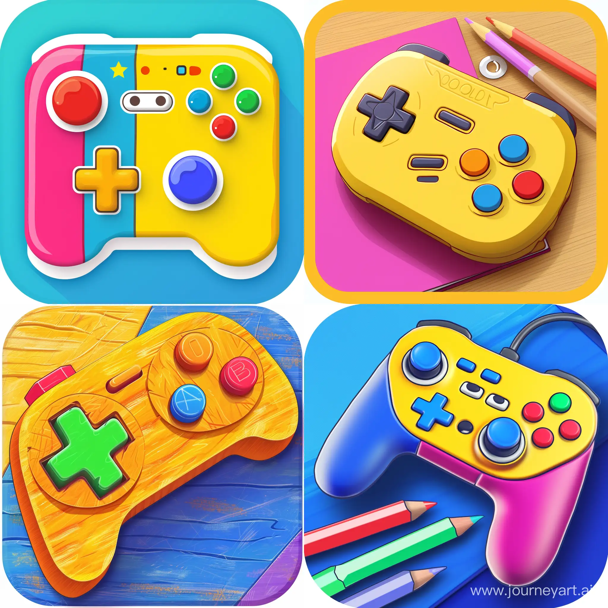 Colorful-Joystick-App-Icon-for-Kids-Gaming