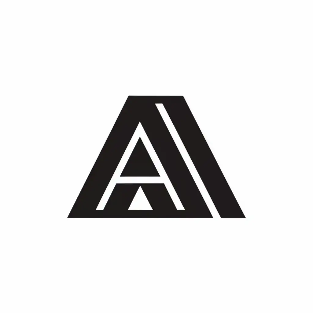 a logo design,with the text "AA", main symbol:A,Moderate,be used in Retail industry,clear background