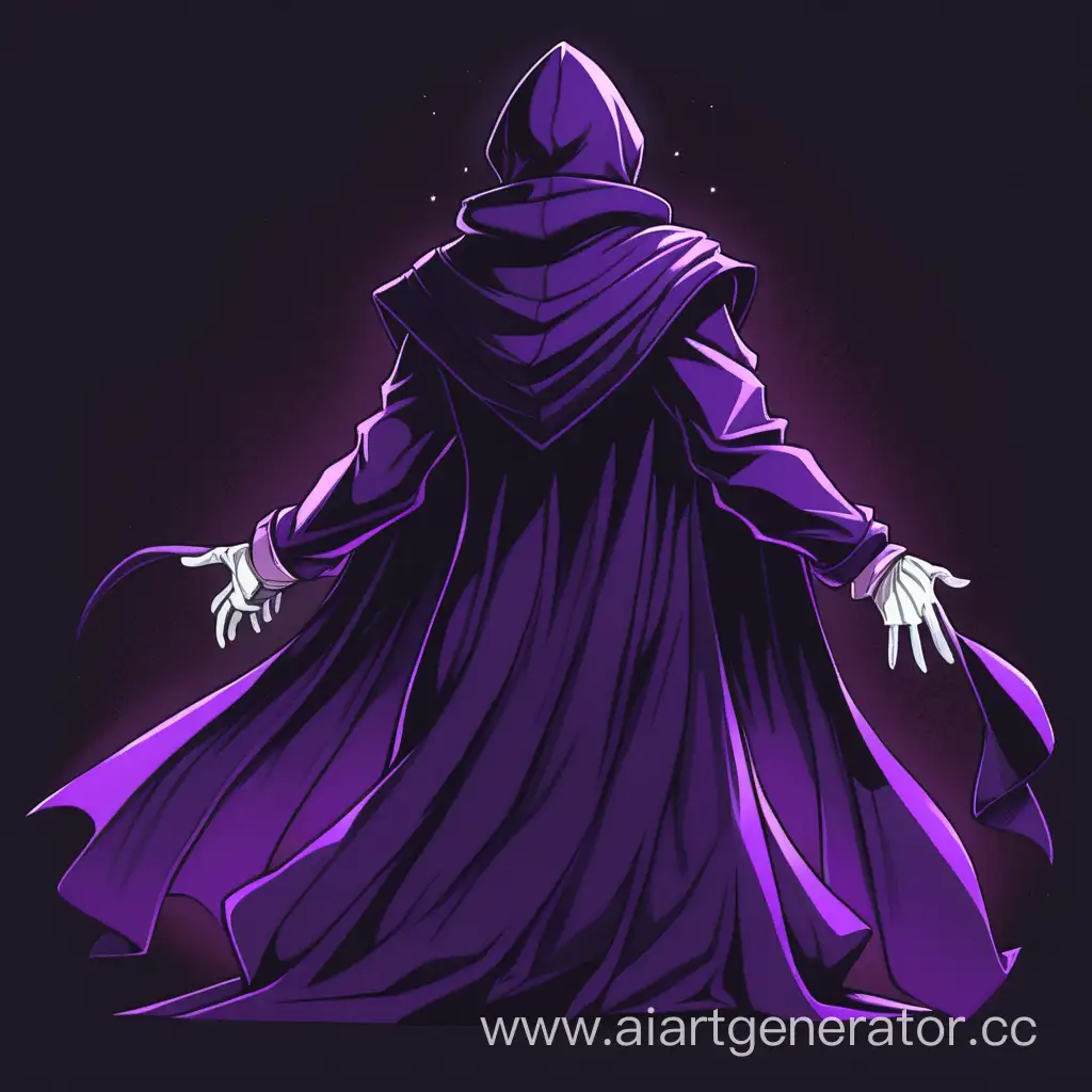 Sinister-80s-Anime-Villain-with-Closed-Purple-Cape