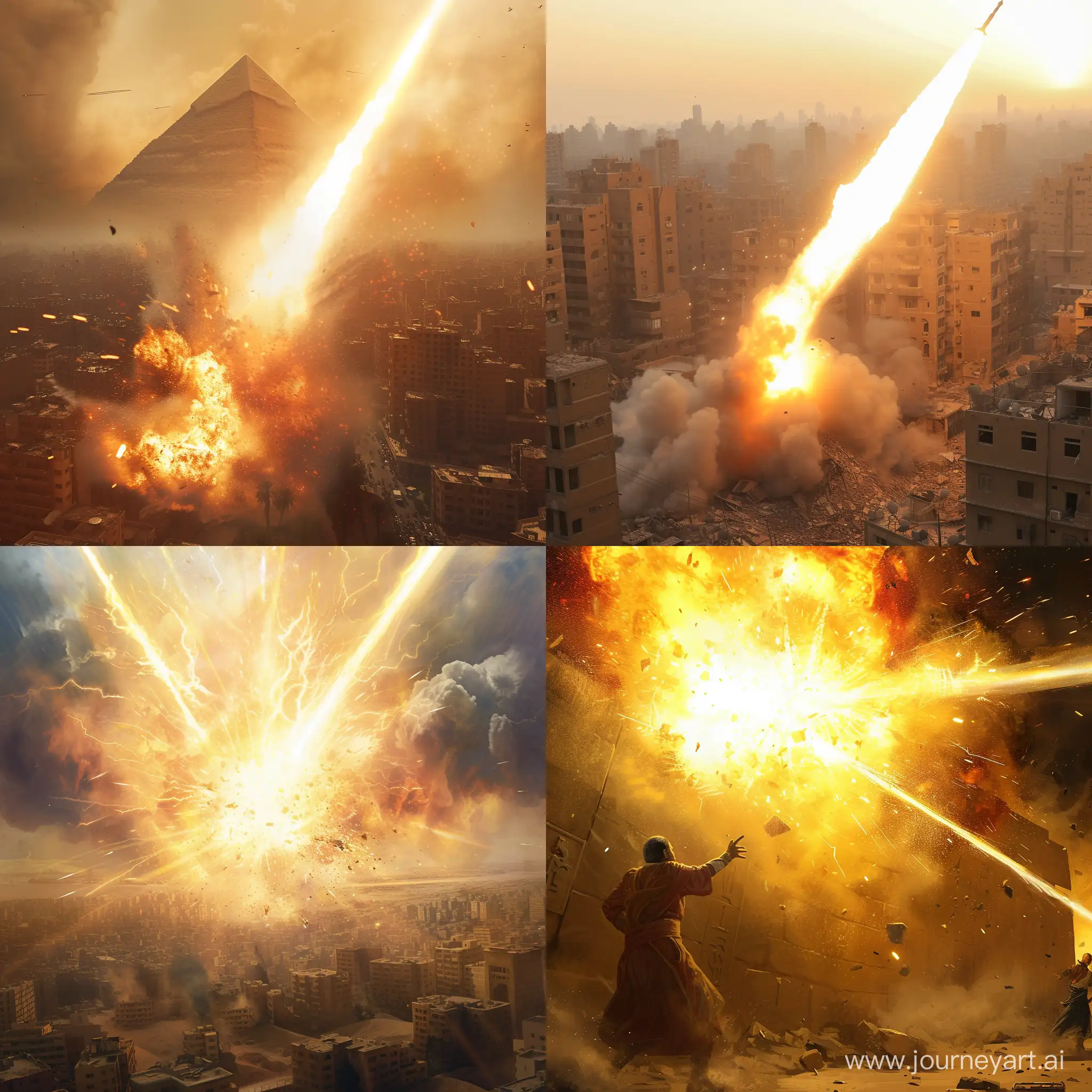 Abdel Fattah el Sisi, the president of Egypt, fired his Kamehameha, a blast of energy he had learned from a desert master. He hoped to end the civil war with one strike. But his rival, Mohamed Morsi, the former president, countered with his own Kamehameha. The two beams collided in a huge explosion, shaking Cairo