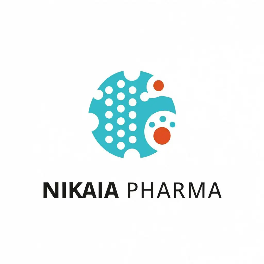 LOGO-Design-for-Nikaia-Pharma-Modern-Cell-Graphic-with-Text-Typography-for-Technology-Industry