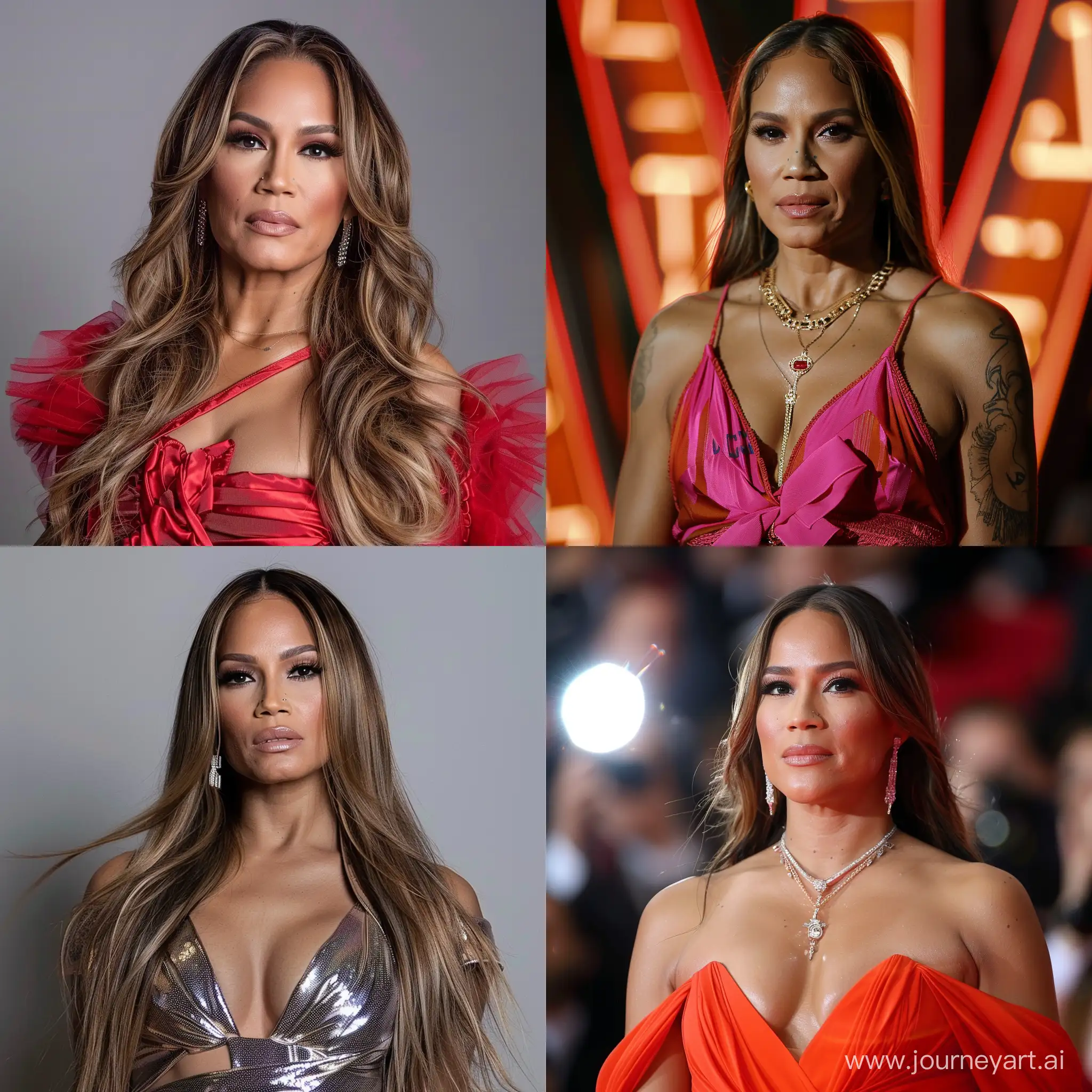 Jennifer-Lopez-Glamorous-Portrait-with-Vibrant-Colors-and-Unique-Angles