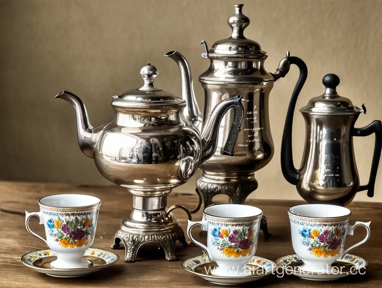 Traditional-Russian-Tea-Ceremony-with-Samovar-and-Cups