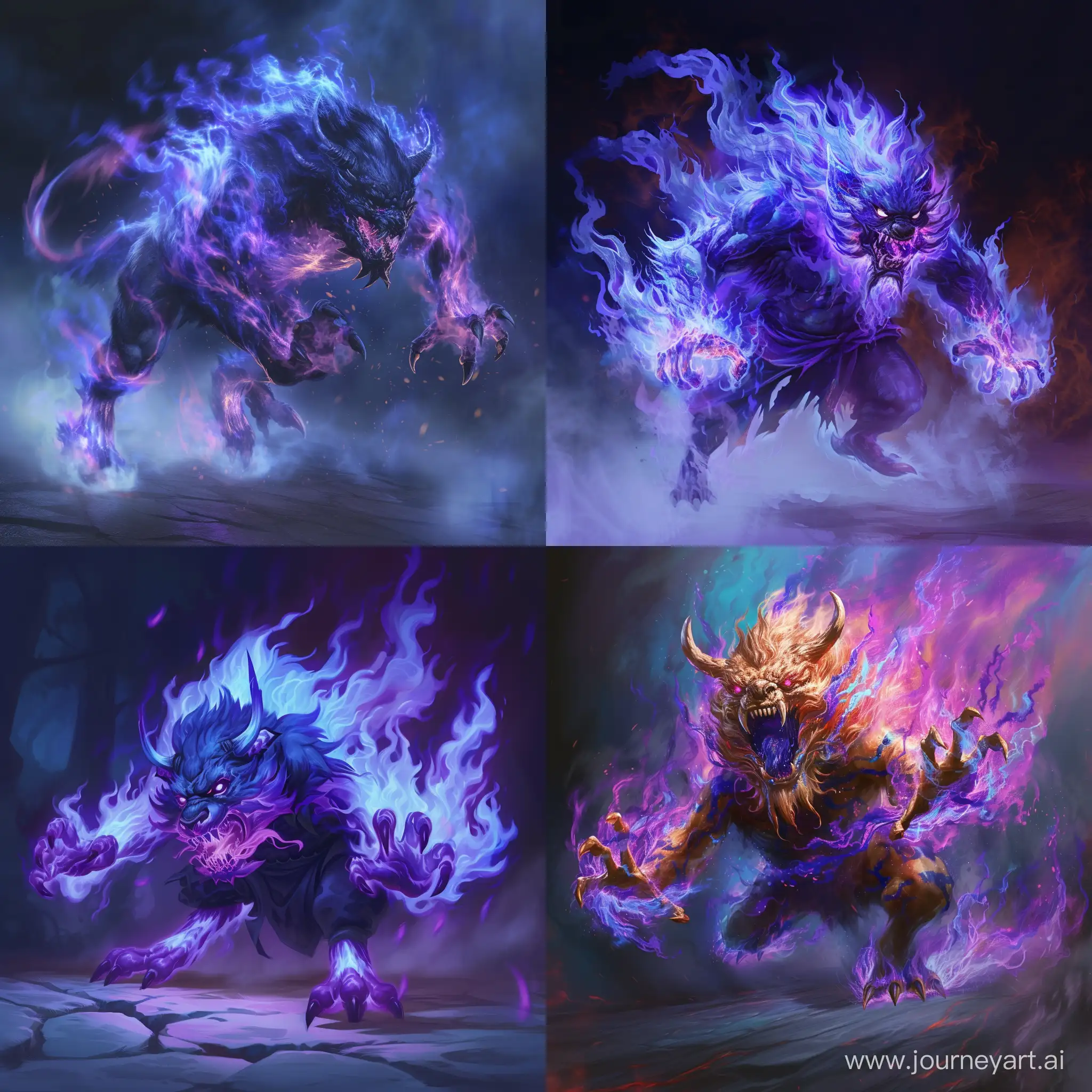 Mystical-Oni-Engulfed-in-Ethereal-Flames