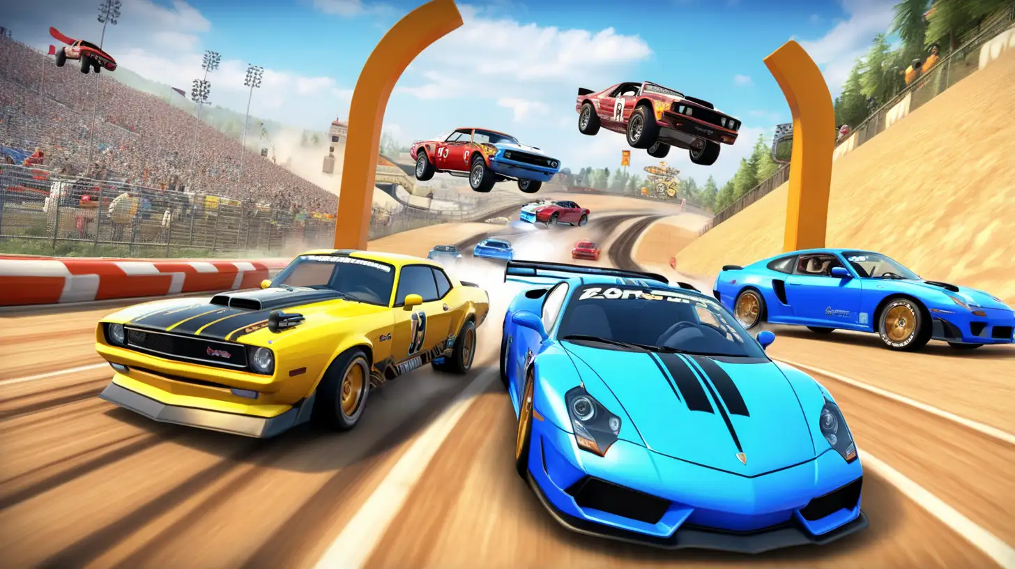 🚗💨🏎️ The best car game ever created, Crazy Ramp Car Stunt Master 3D, welcomes you to its world of car stunts, offroad racing, and stunt driving. 🌎🚀 This mega ramp game is for you if you enjoy playing free car games, online driving games, and offline racing games. 🎮🏎️ With our newest entry in the auto games category, be ready for the craziest and most thrilling car stunts experience ever.

Crazy Ramp Car Stunt Master 3D is an experience as well as a racing game. Even the most seasoned drivers will find the gameplay fluid and responsive, with genuine car driving. 🚘 In car stunt races, ramp jumping competitions, and racing car stunts, you can pull off mind-blowing car stunts that will push your abilities to the maximum.

This game also offers unparalleled car customization. 🎨 Customize your car with colors, patterns, and improvements to stand out on the track. This game's online racing games and interactions will appeal to multiplayer racing fans. 🏁👥