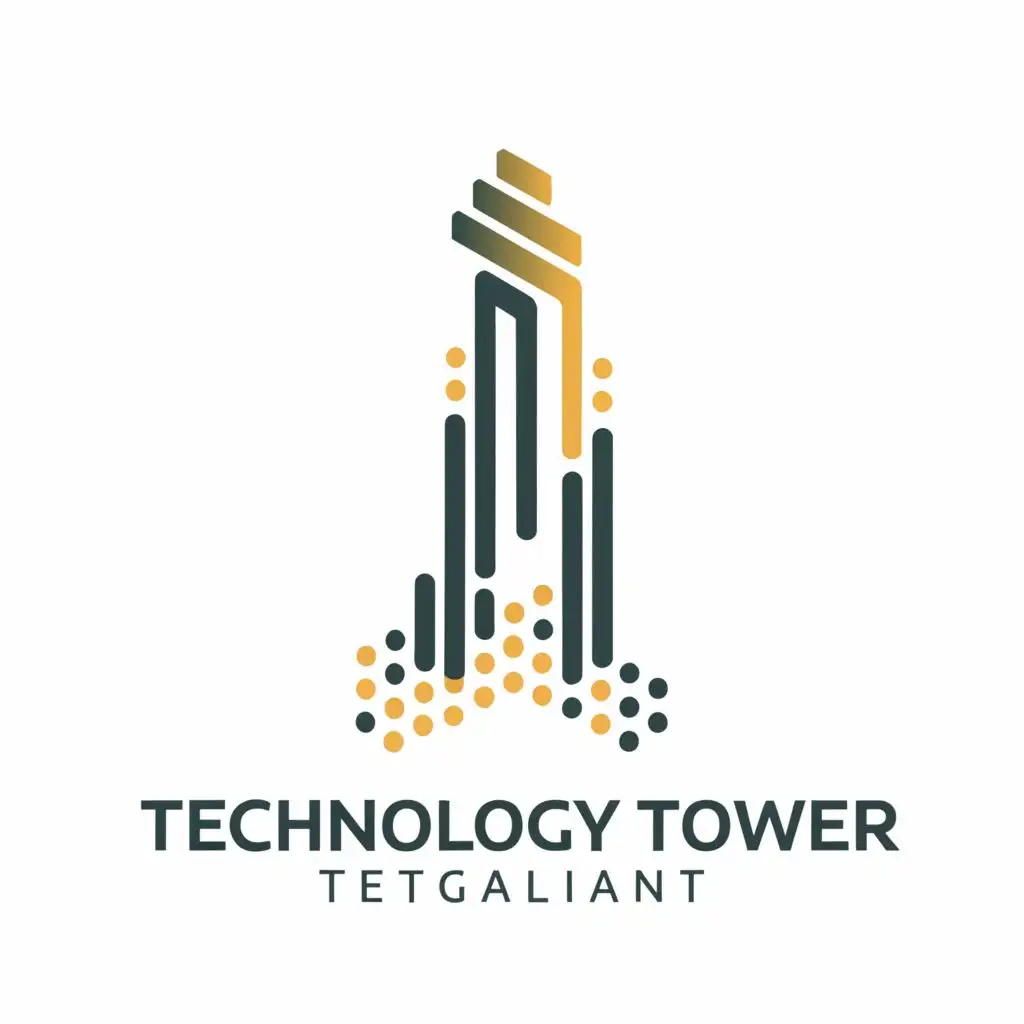 a logo design,with the text "Technology Tower", main symbol:Technology Tower,complex,be used in Technology industry,clear background