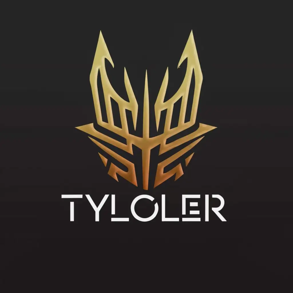 a logo design,with the text "Tylooler", main symbol:War God,complex,be used in Entertainment industry,clear background
