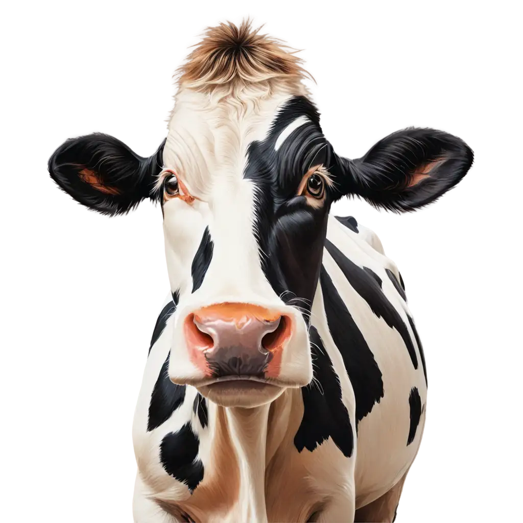 Cow-Paint-Mosaico-Stile-Unique-PNG-Image-for-Creative-Projects-and-Online-Branding