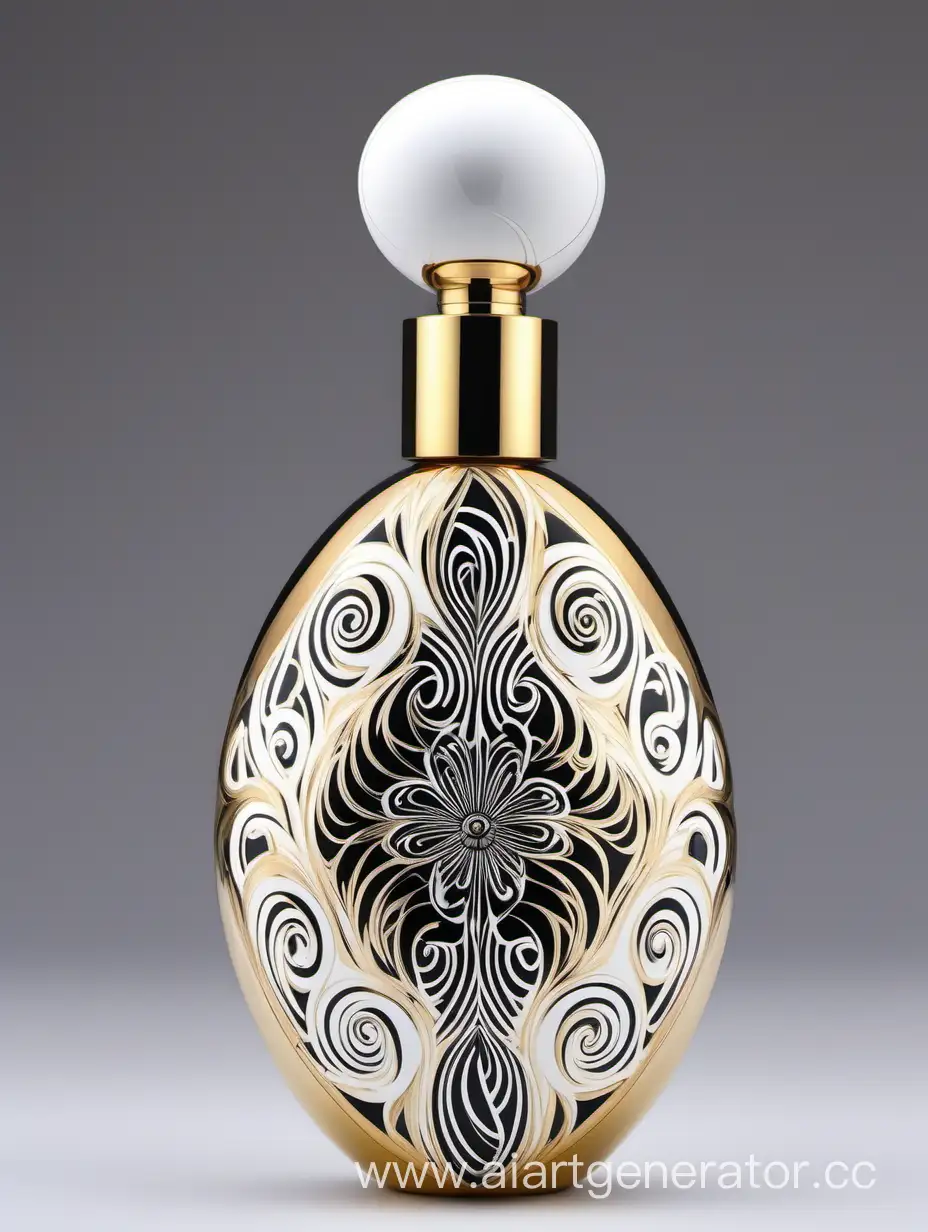 Exquisite-Golden-Perfume-Bottle-with-Zamac-Cap-and-Elegant-Decorative-Motif