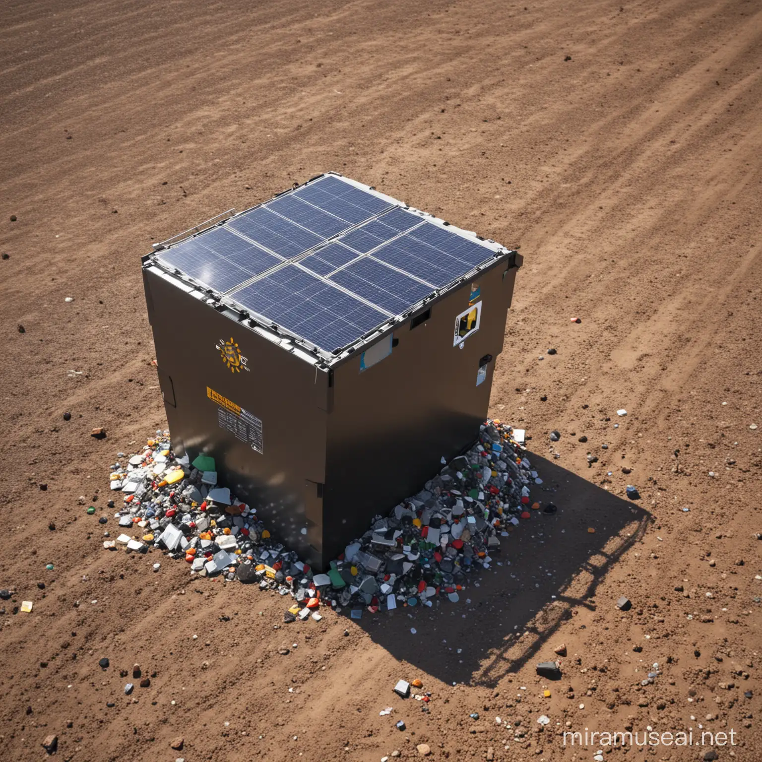 solar energy waste recycling