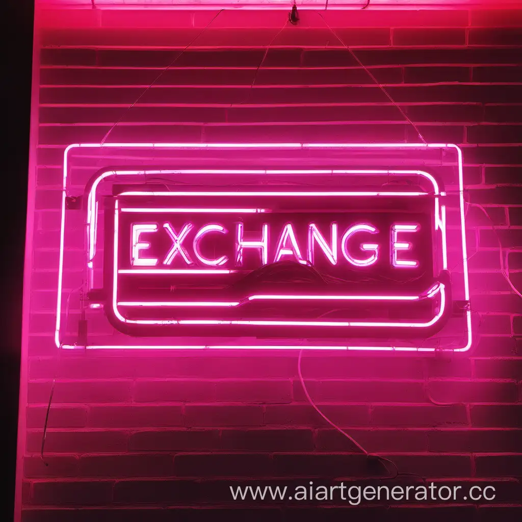 Neon sign @ExchangeEx_bot