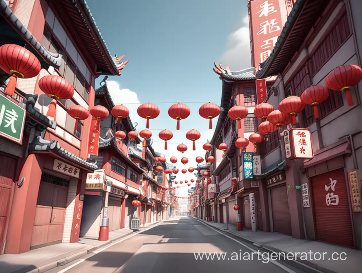 Serene-Anime-Style-Chinatown-Street