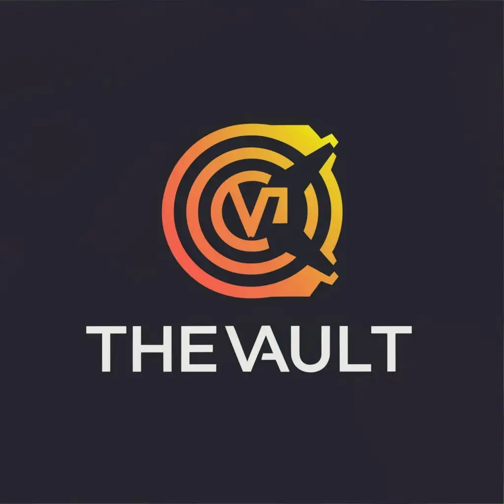 a logo design,with the text "TheVault", main symbol:a safe,Moderate,be used in Internet industry,clear background