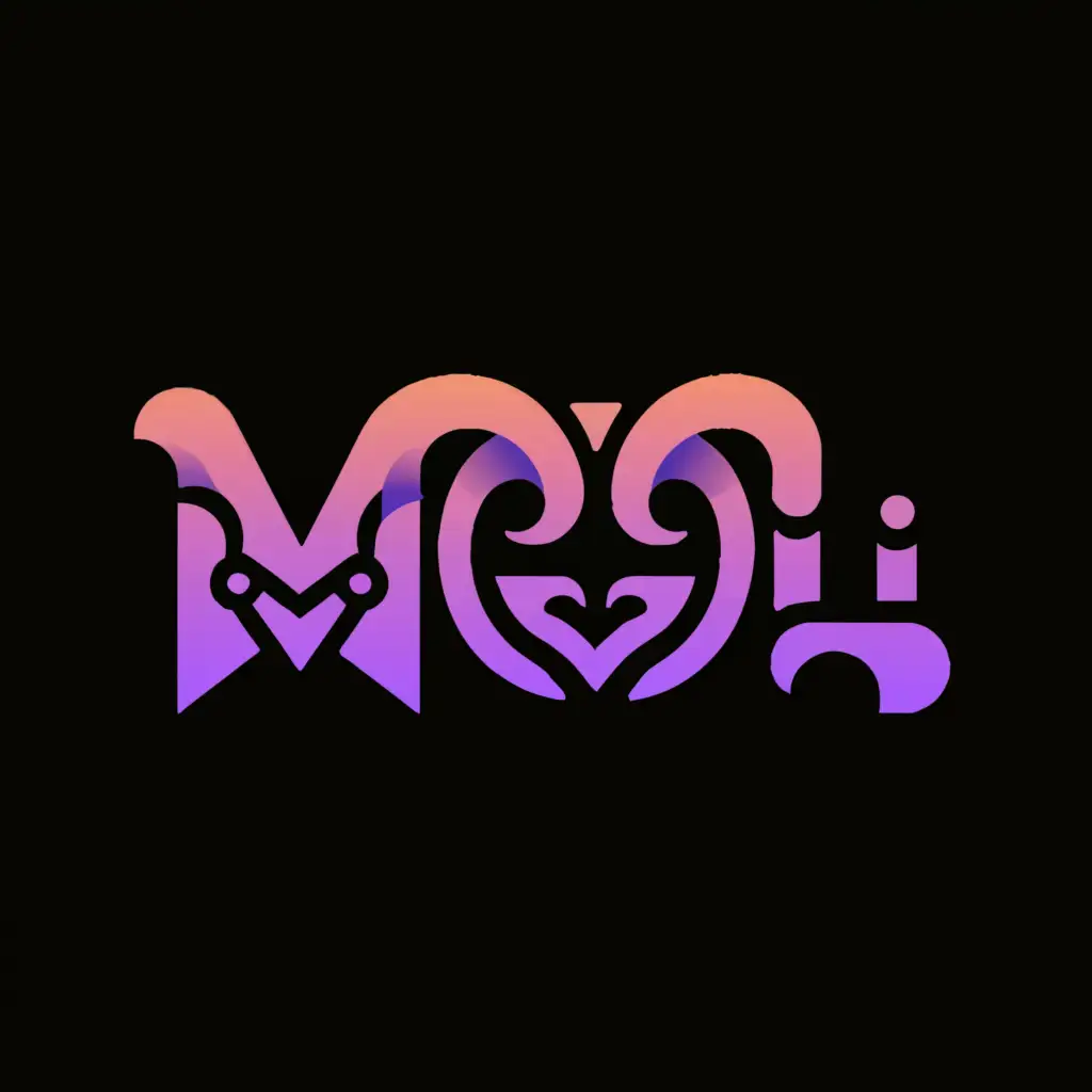 a logo design,with the text "Mooli, Dark Purple background", main symbol:Ram,Moderate,clear background