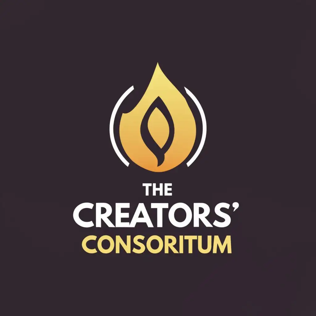 a logo design,with the text "The Creators' Consortium", main symbol:a Spark,Moderate,be used in Finance industry,clear background