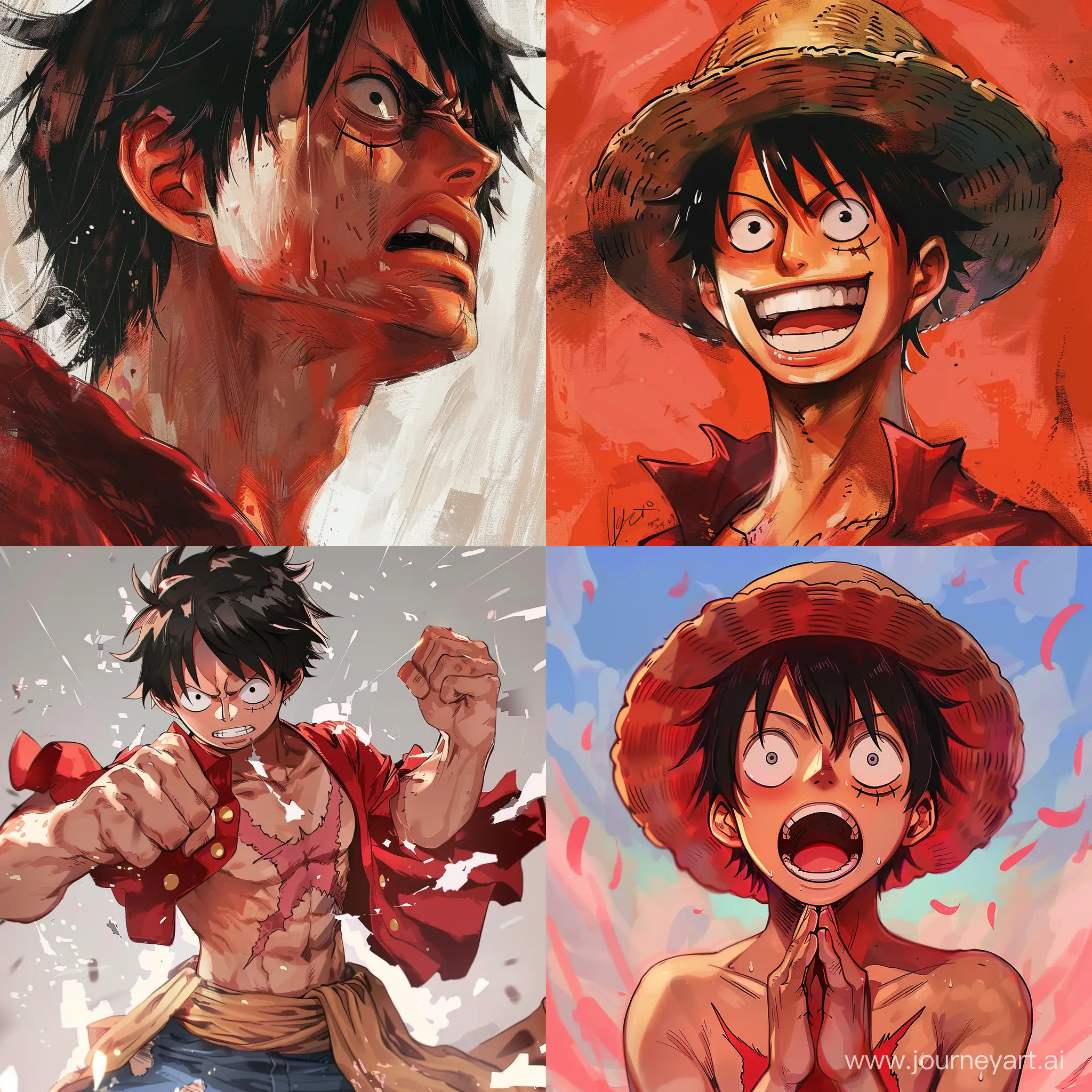 Passionate-Anime-Style-Illustration-of-Luffy