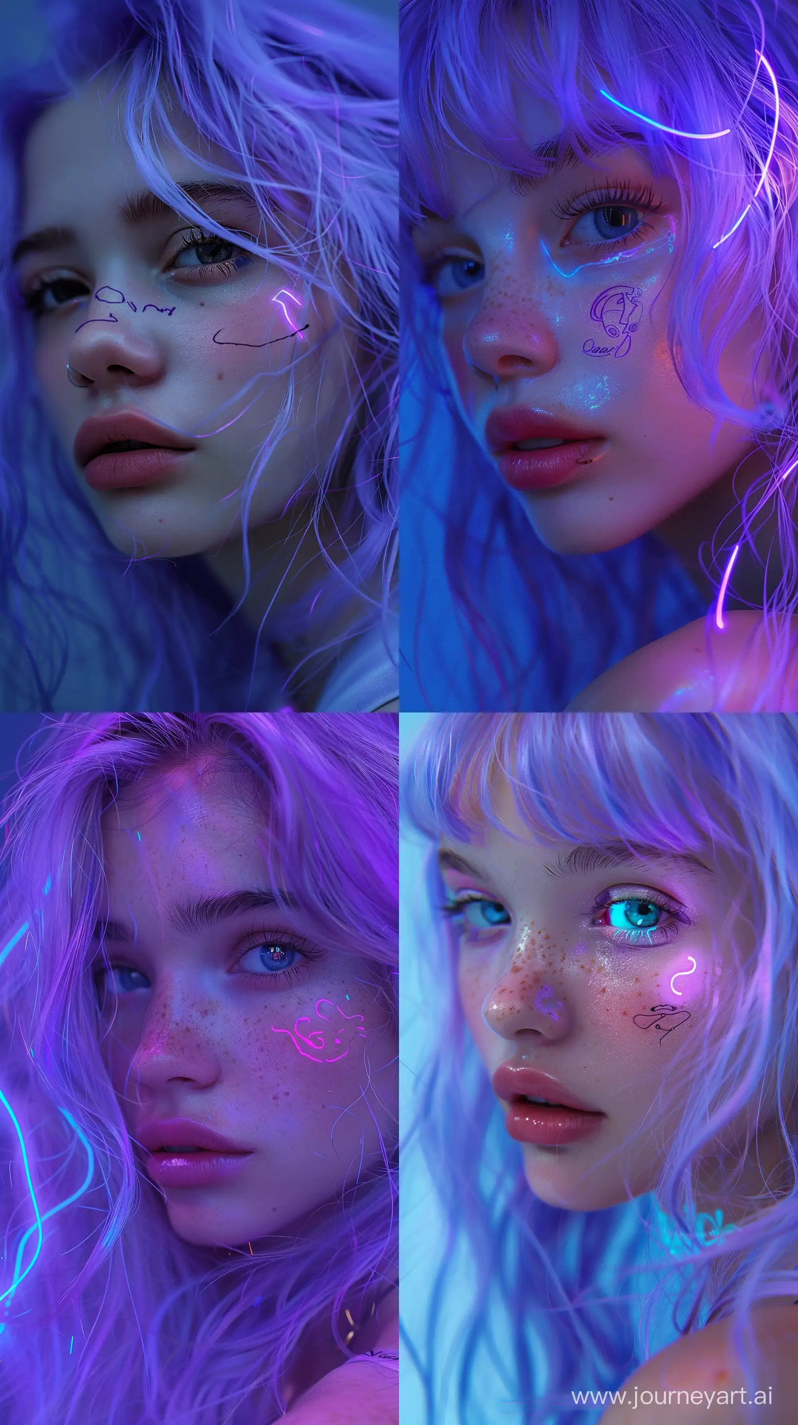 Captivating-24YearOld-with-Soft-Purple-Hair-and-Neon-Glow