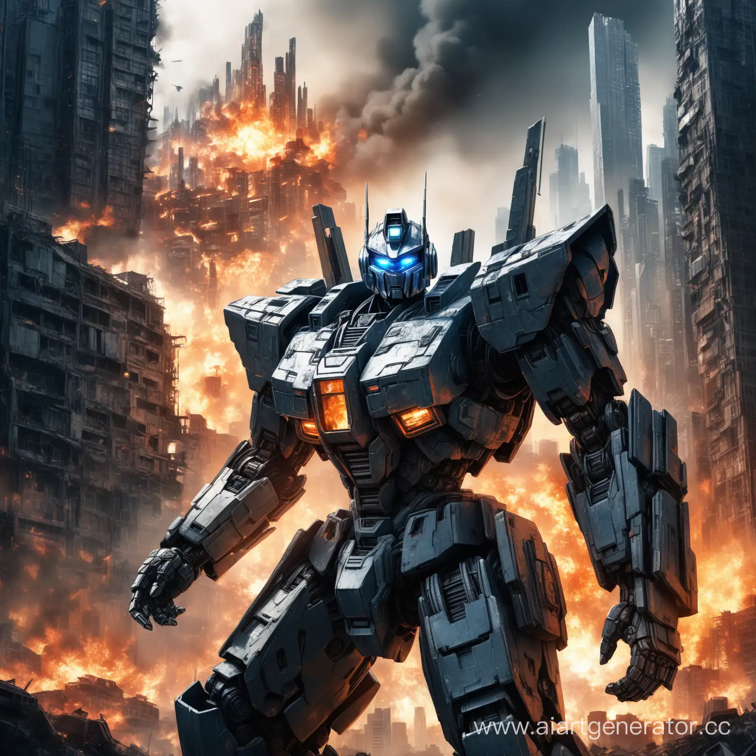 Dramatic-Transformer-Armor-CybertronStyle-RoboHuman-Fusion-in-PostApocalyptic-Megapolis