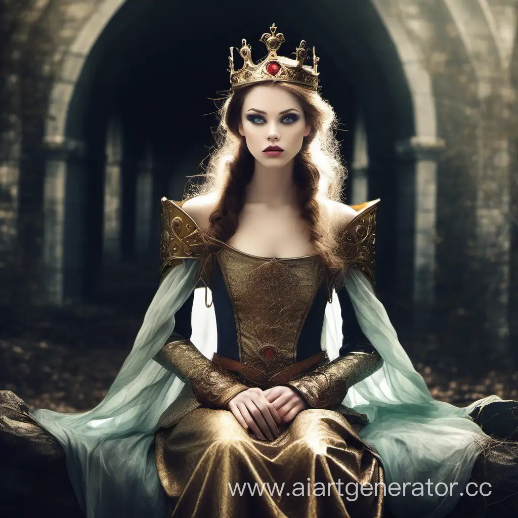 Enchanting-Medieval-Fantasy-Art-Photography-Featuring-a-Princess