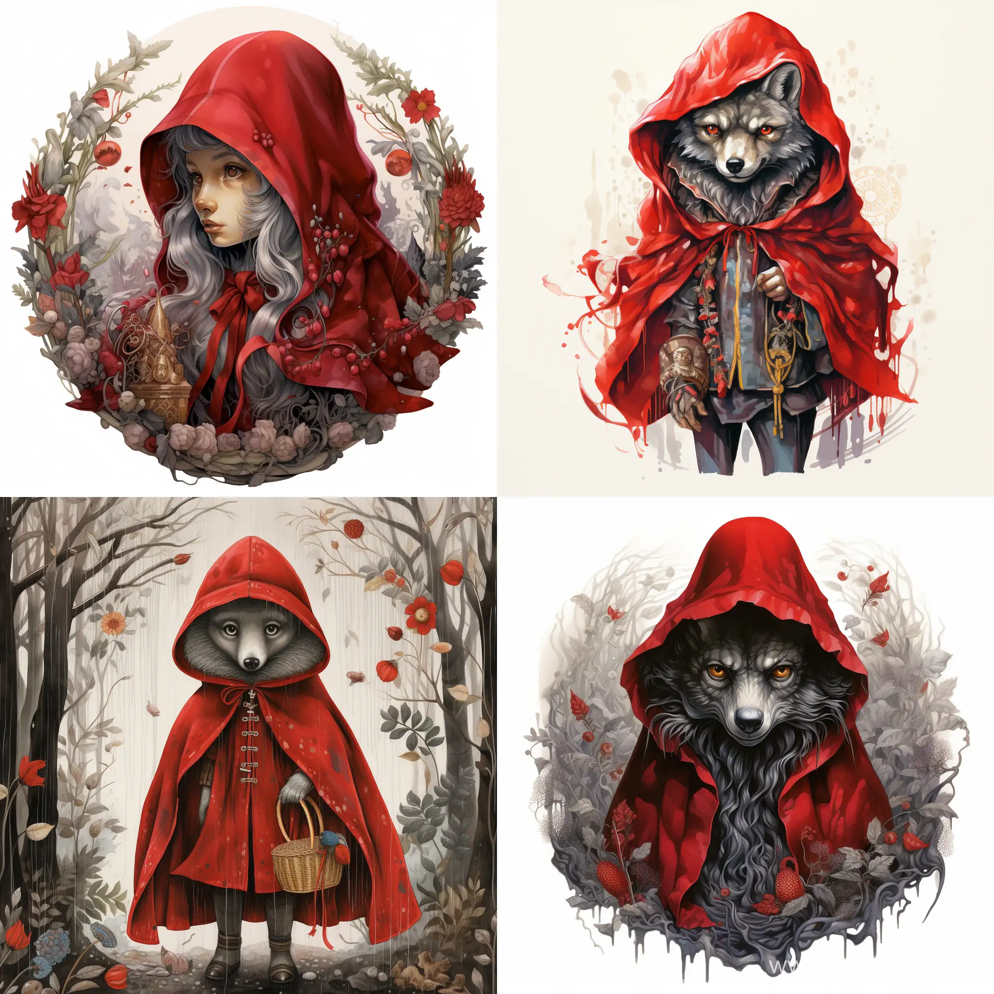 Enchanting-Wolf-in-Little-Red-Riding-Hoods-Attire