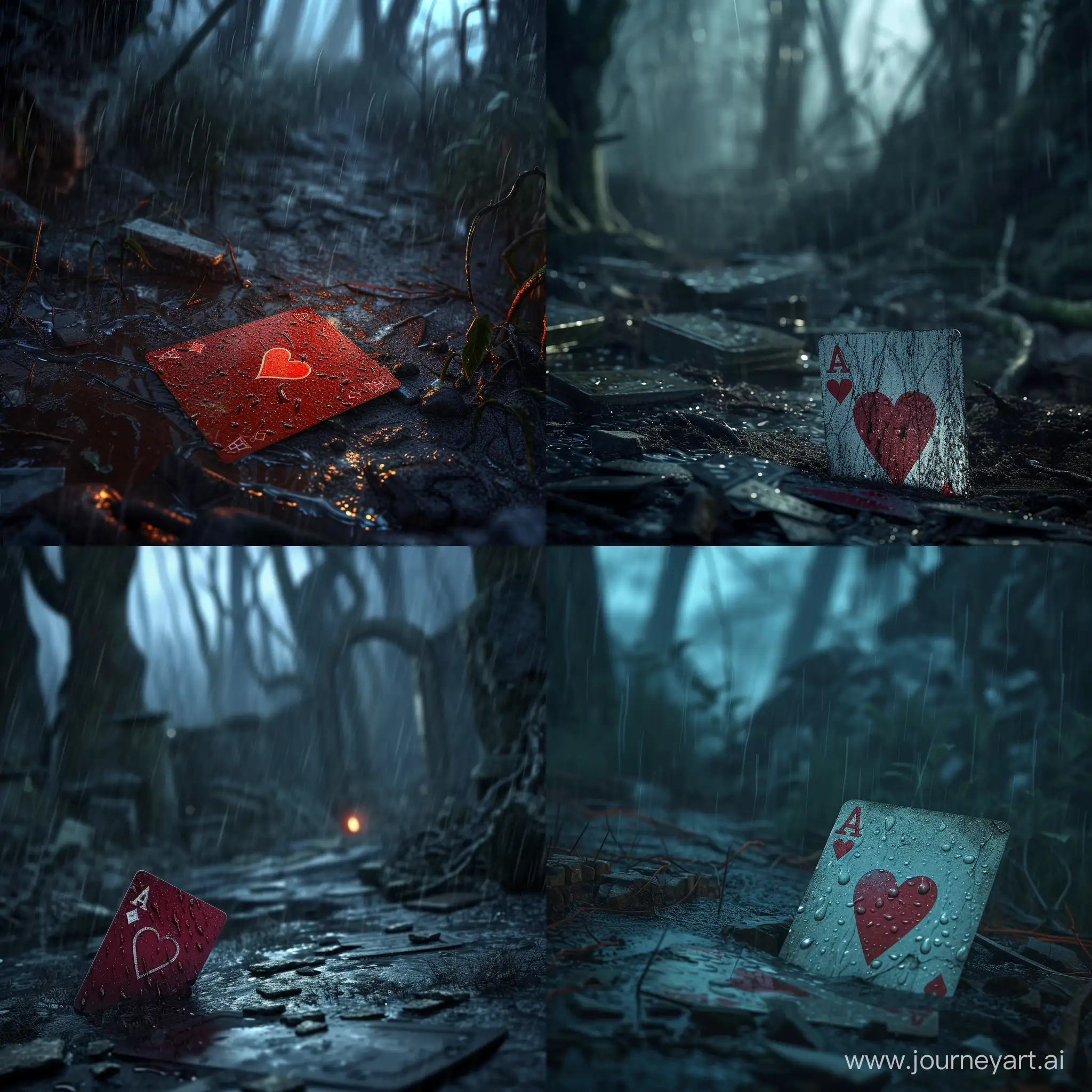 Ace-of-Hearts-in-Dark-Forest-Ruins