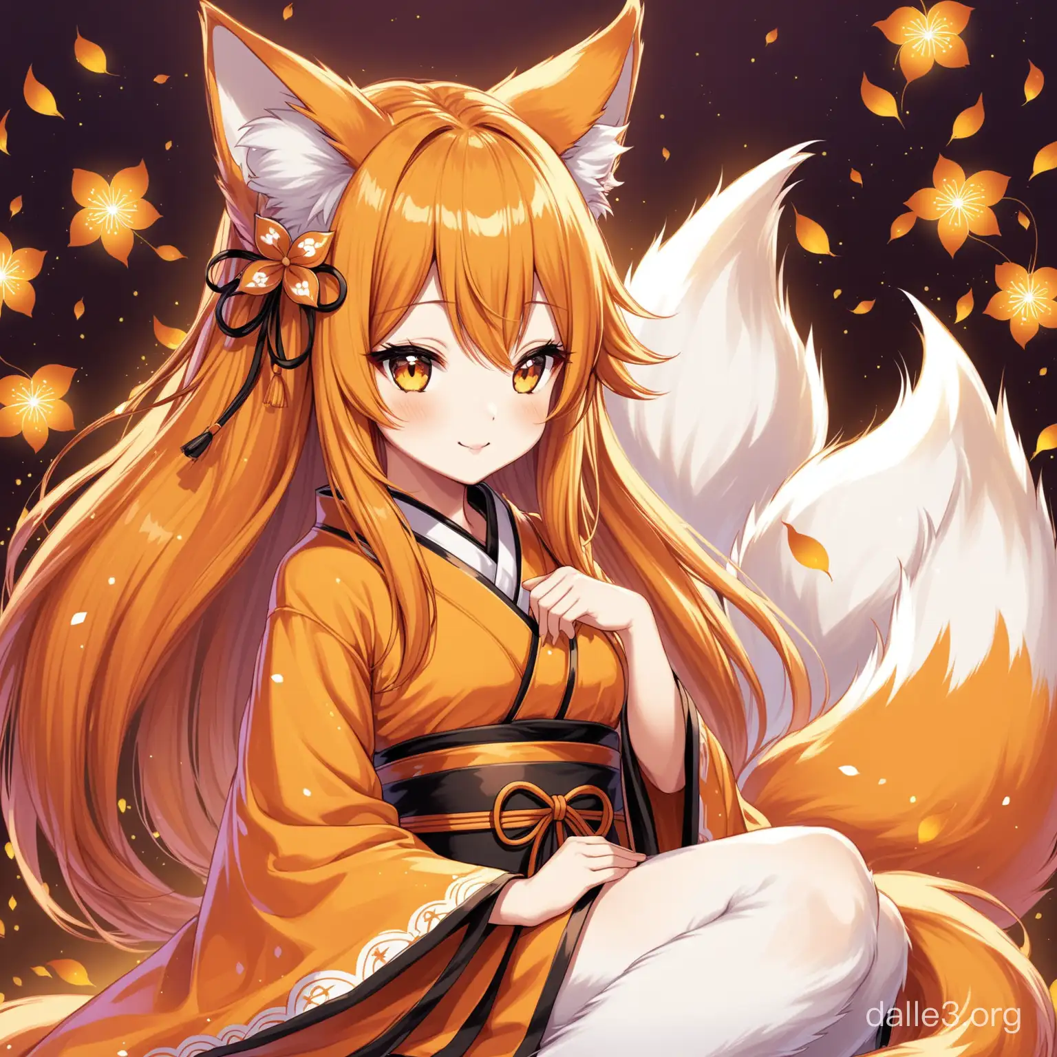 Charming kitsune