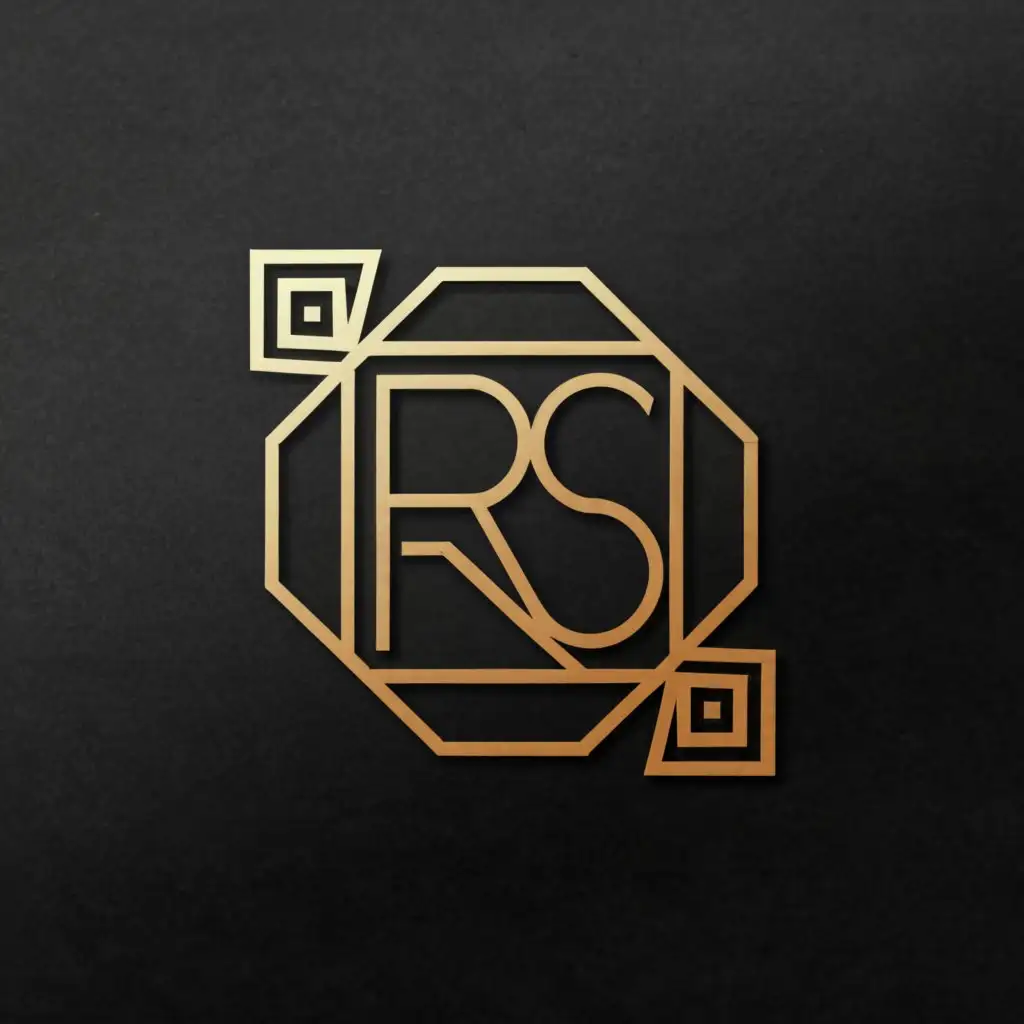 a logo design,with the text ""Create logo with "RS" as the text"", main symbol:Jewelry and watches,Moderate,clear background