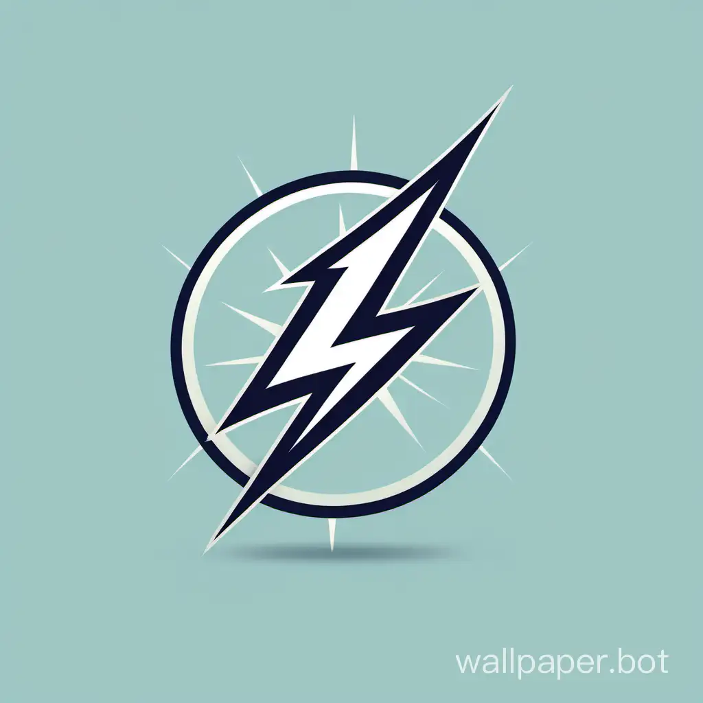 A logo for a power trading company, including a stylized lightning bolt