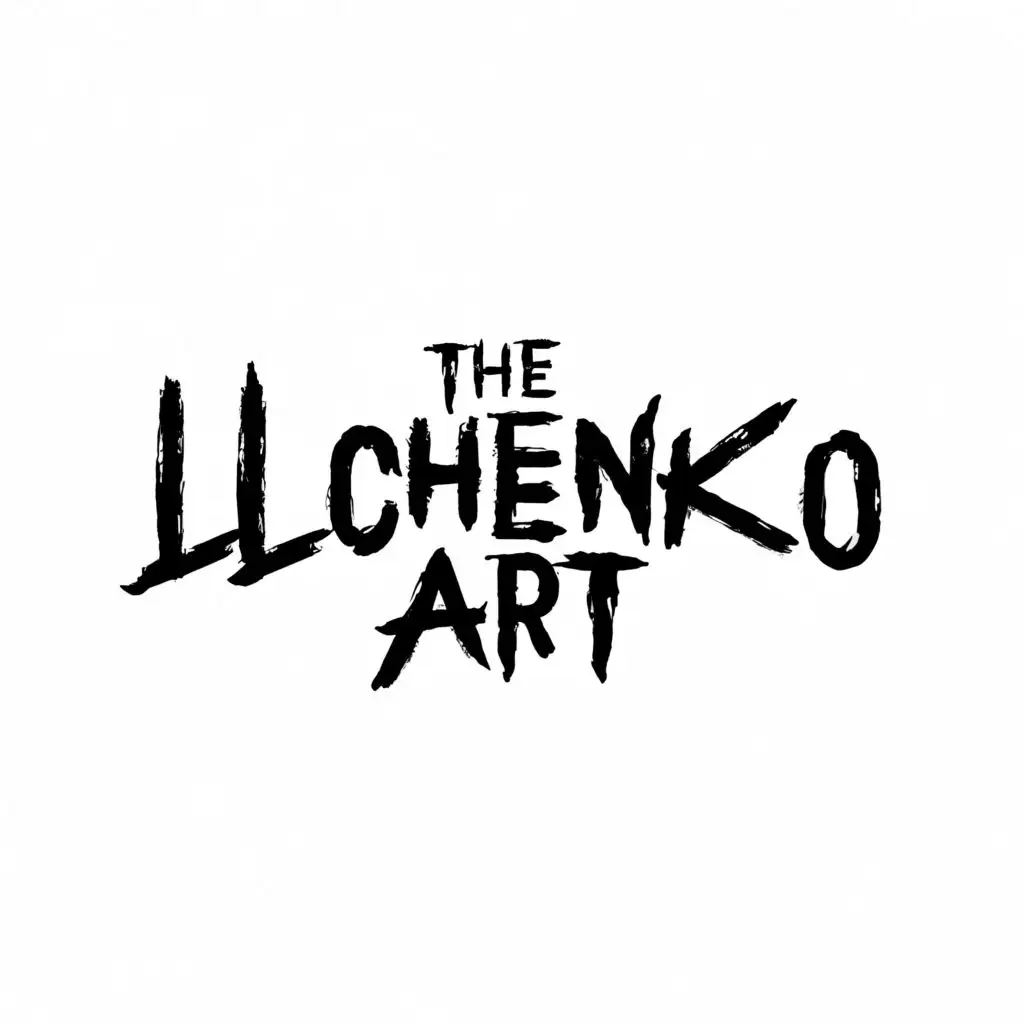 LOGO Design For The Ilchenko Art Monochromatic Elegance and Djent Metal ...