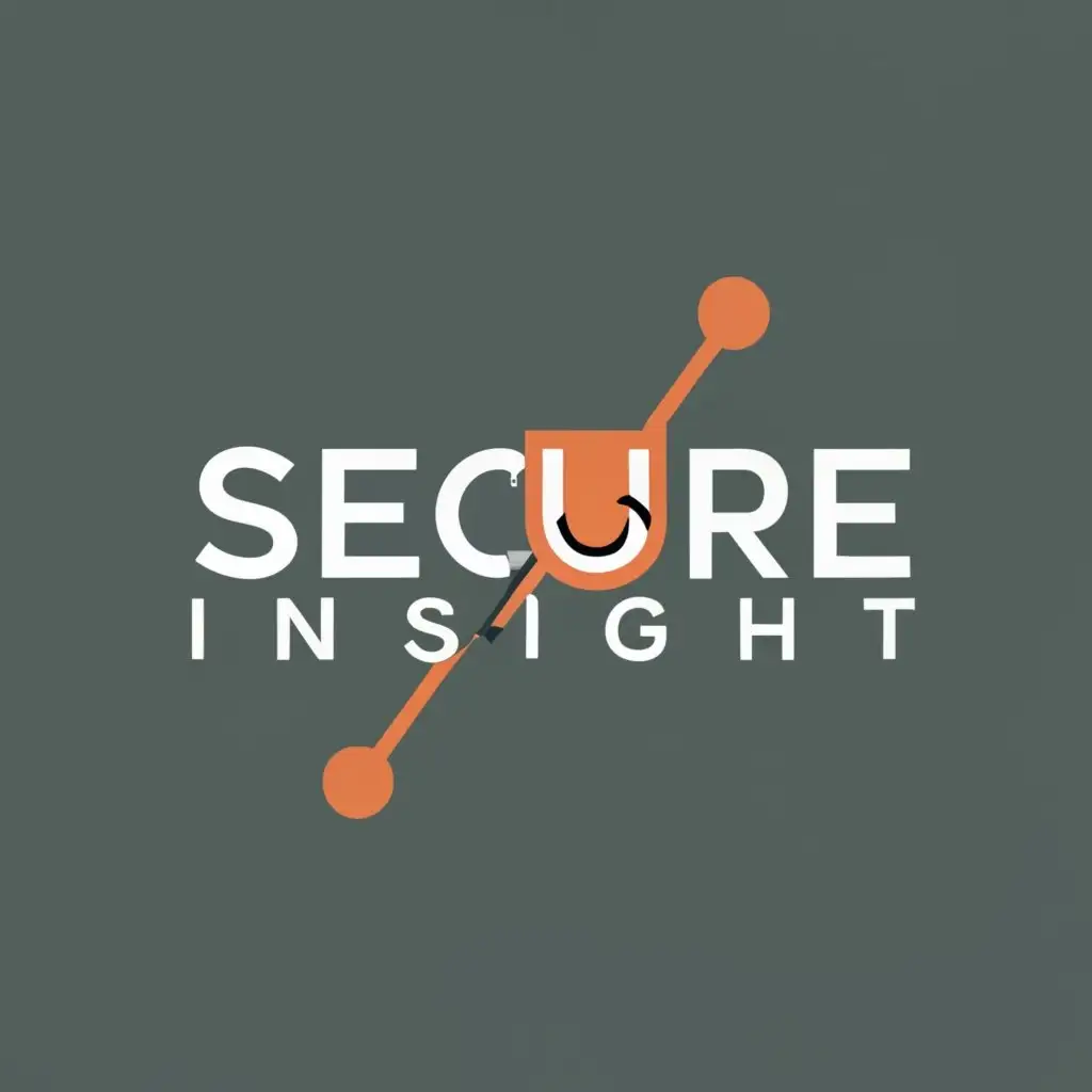 logo, Secure , with the text "Secure Insight", typography, be used in Technology industry