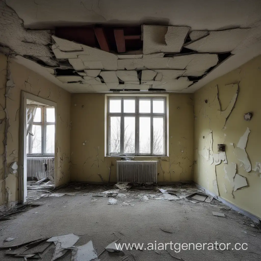 Desolate-Abandoned-Room-with-Broken-Walls