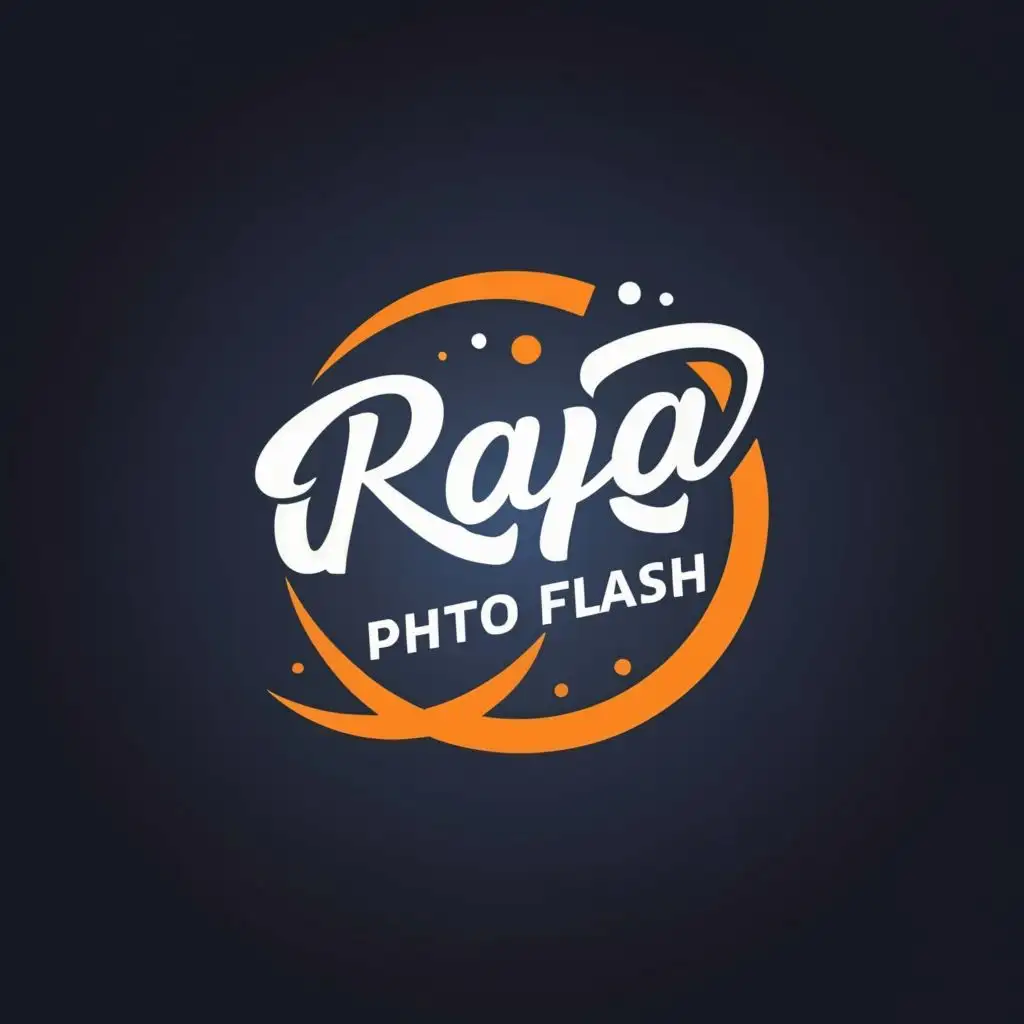 LOGO-Design-For-Raja-Photo-Flash-Dynamic-Typography-for-Events-Photography