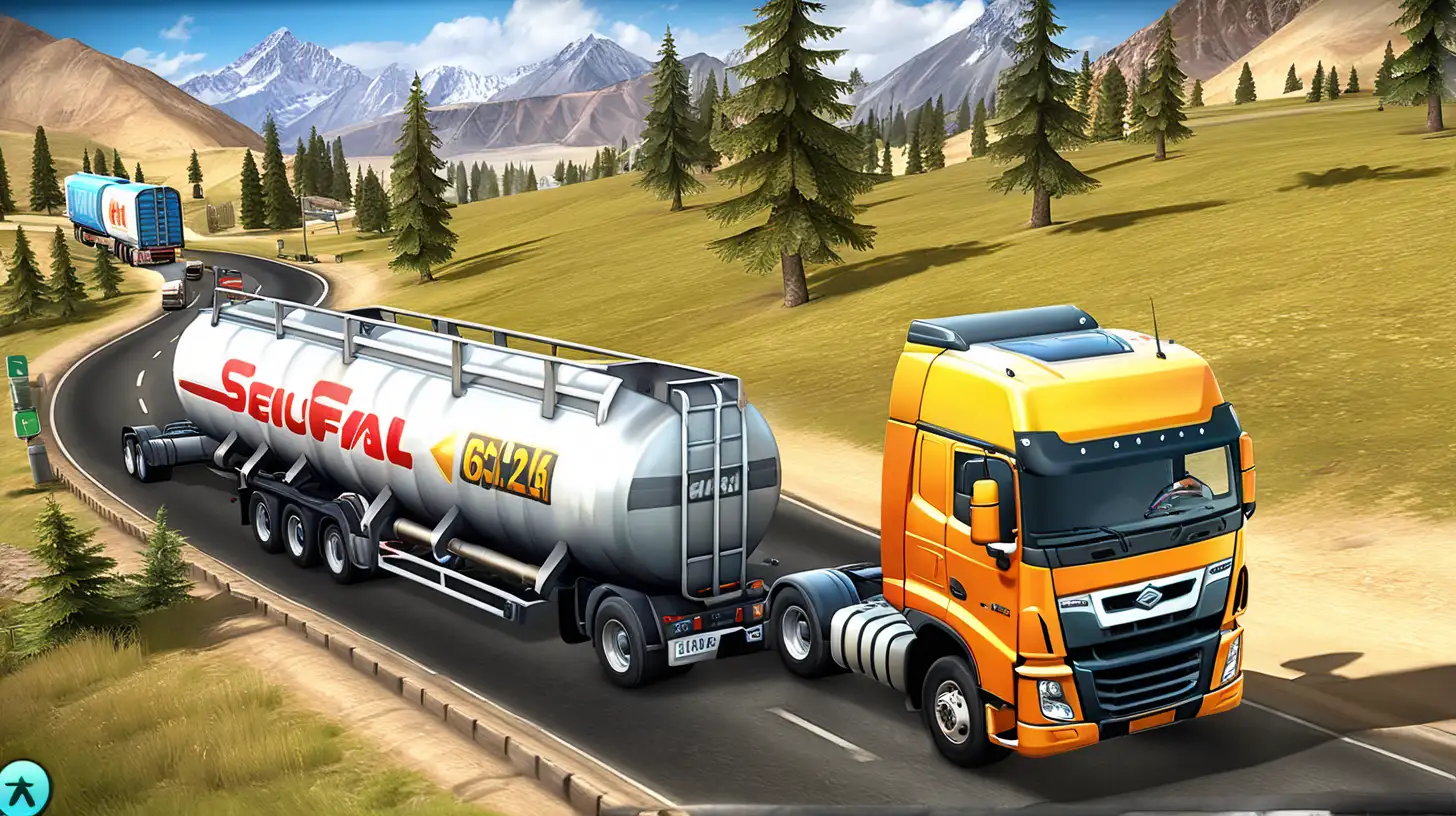 Ultimate Oil Tanker Truck Driving Adventure 2023