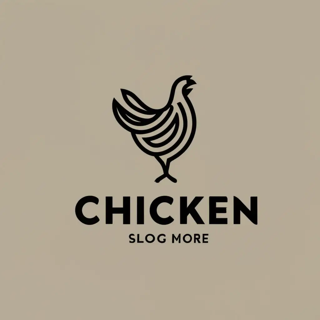 logo, CHICKEN, with the text "TDAU", typography, be used in Restaurant industry