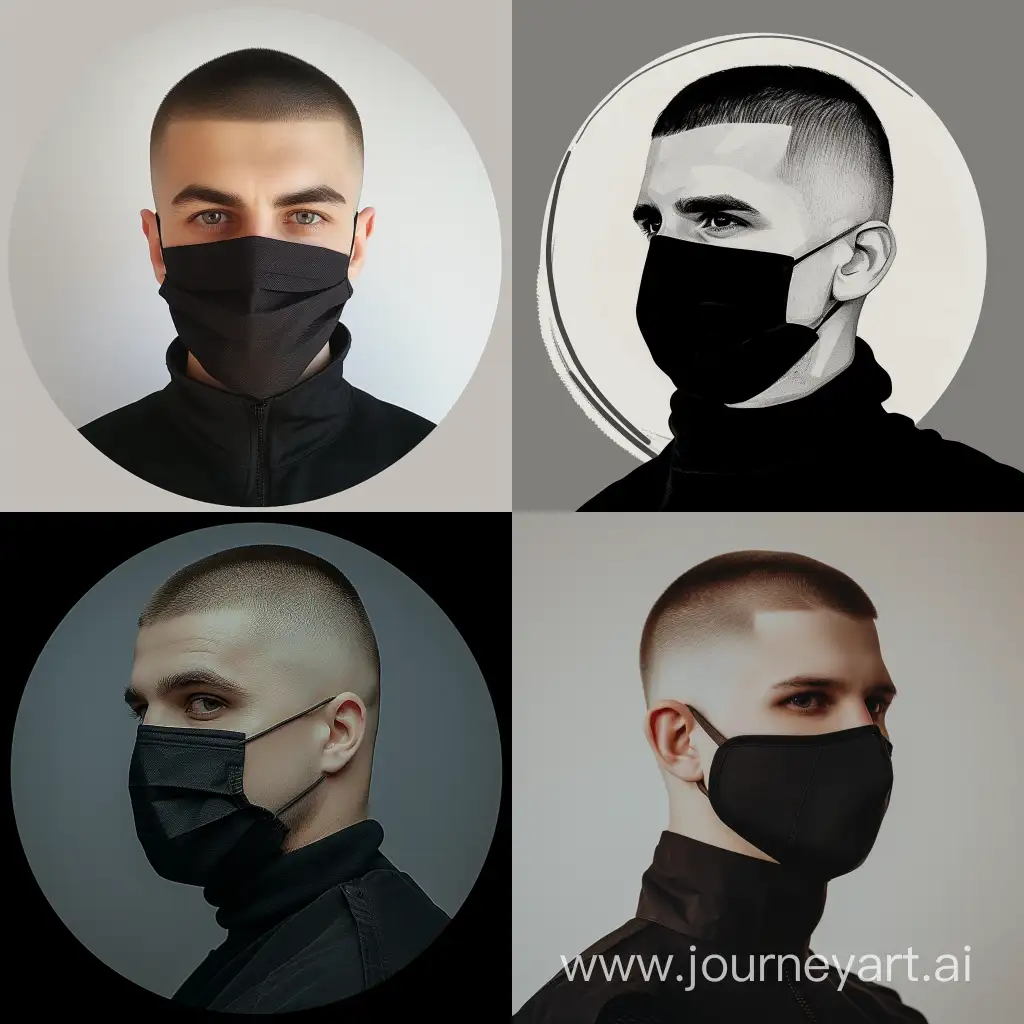 Mysterious-Slavic-Avatar-Black-Masked-Man-with-Short-Haircut-in-Live-Broadcasts