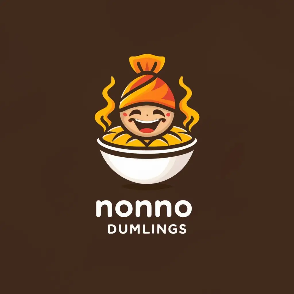 a logo design,with the text "Momo da Dhaba", main symbol:momo wearing a turban in a bowl,Minimalistic,be used in Restaurant industry,clear background